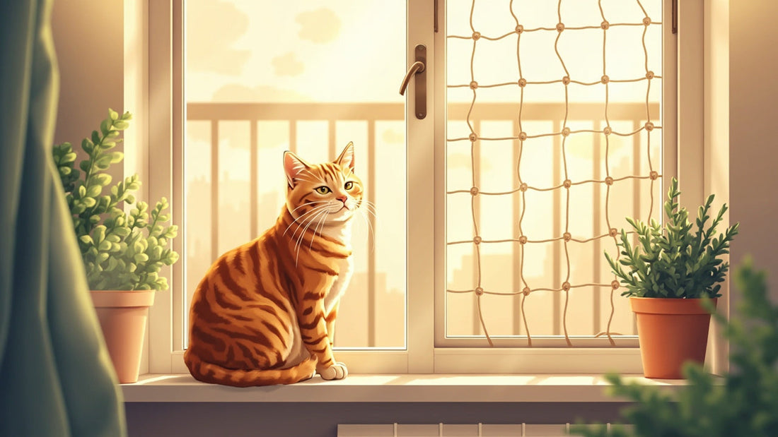 Jak zapewnić kotu bezpieczny balkon – siatki i rozwiązania